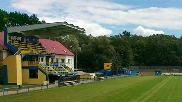 Fotbalový stadion v Lesní ulici